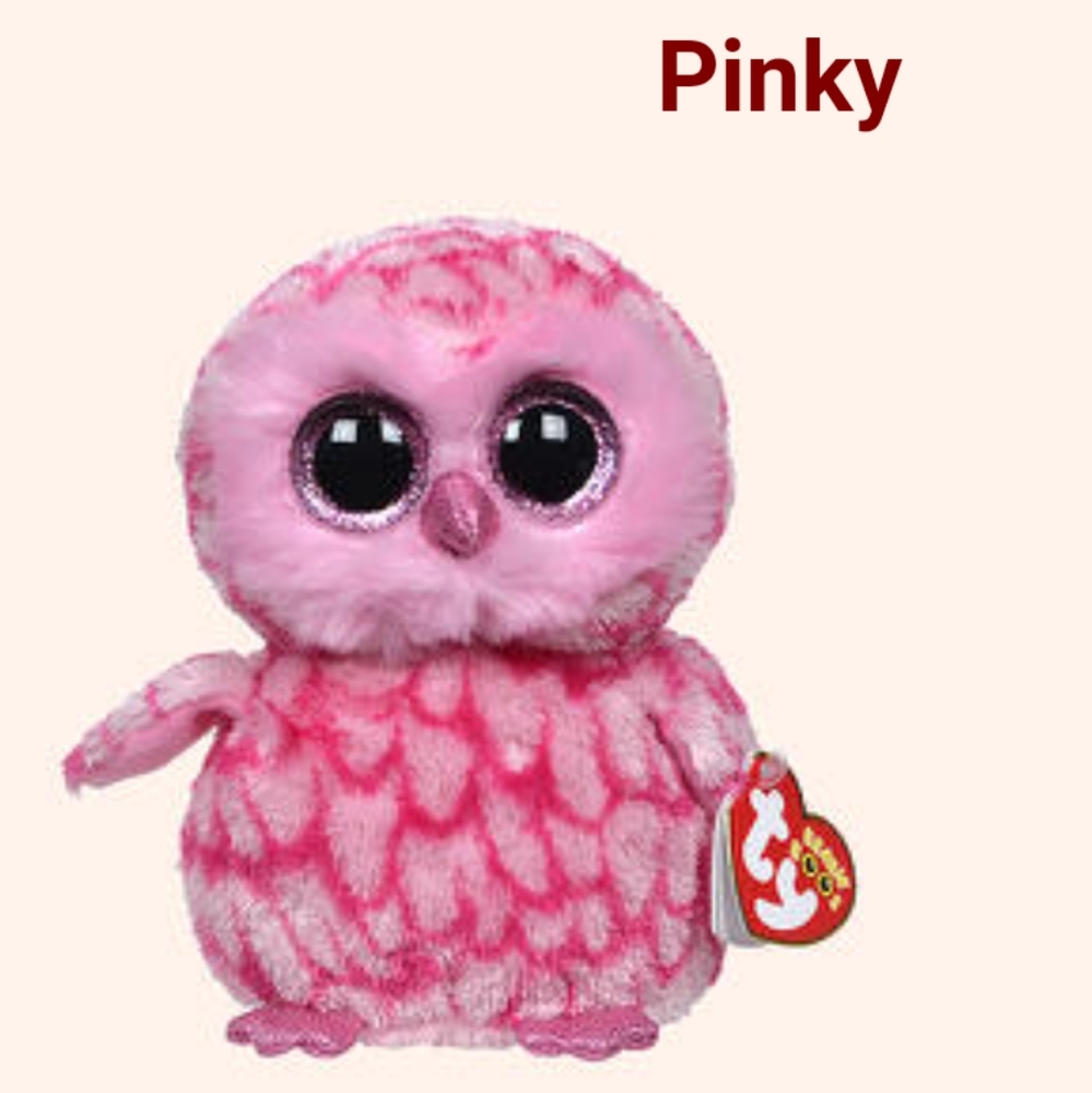 Pinky Beanie Baby
